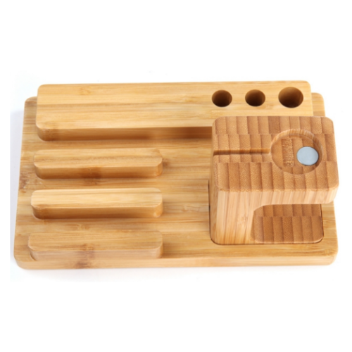 Multifuctional Wood Watch Pen Mobile Phone Holder